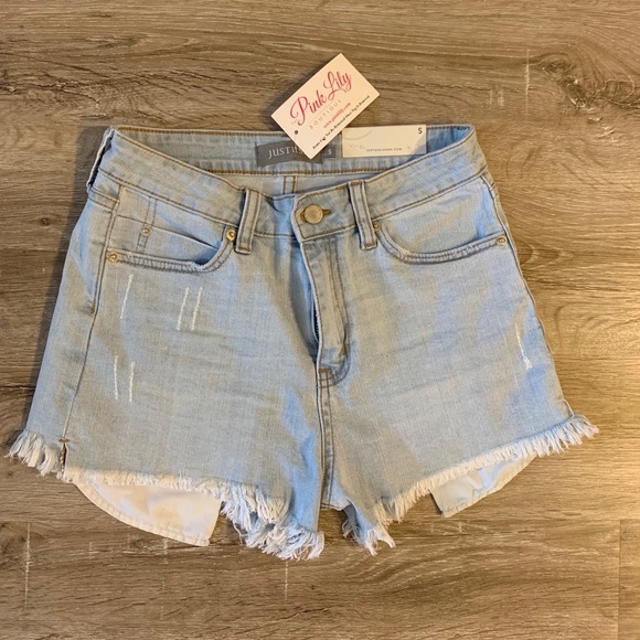 Just USA Pants - Pink Lily Boutique Jean shorts